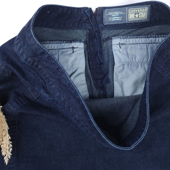 New Converse Jean Skirt Sz 30 - Picture 9 of 13